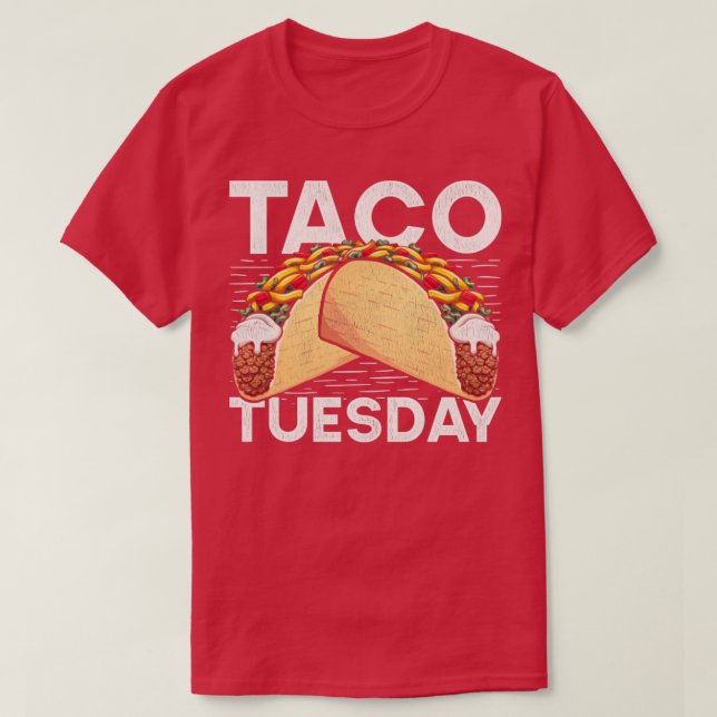 Camiseta Taco Terça-feira Tacos (Frente do Design)