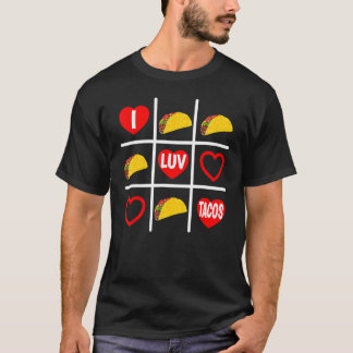 Camiseta Taco Tic Toe I Luv Tacos 1