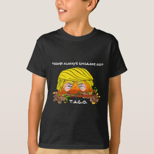 Camiseta Taco Trade Chicken T.a.c.o Trump Always Chickens O