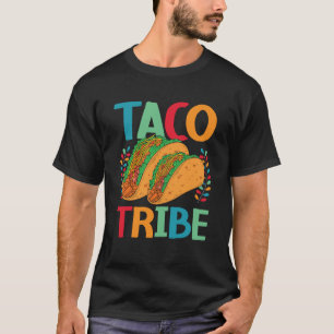 Camiseta Taco Tribe México Orgulho Mexicano Cinco do Festiv