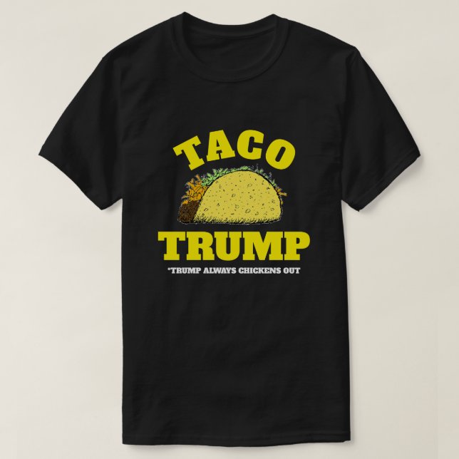 Camiseta Taco Trump (Frente do Design)