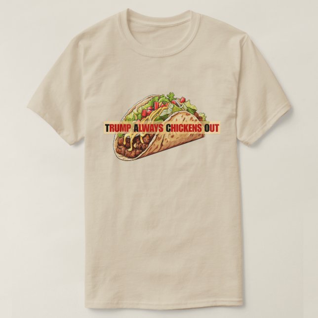Camiseta TACO Trump  (Frente do Design)