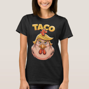 Camiseta Taco Trump Sempre Cheira O Humor Político