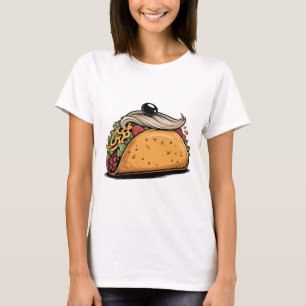 Camiseta Taco Trump Sempre Desiste Humor Político Alcatrão