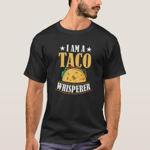 Camiseta Taco Whisperer México Cinco da Nação Mayo Mexicana
