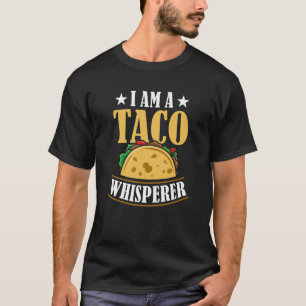 Camiseta Taco Whisperer México Cinco da Nação Mayo Mexicana
