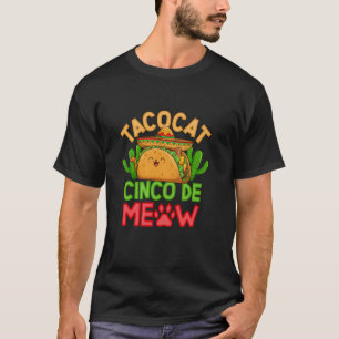 Camiseta Tacocat Cinco De Meow Festival Vibrações
