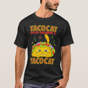 Camiseta Tacocat Costume Engraçado Gato Taco Gatinho Tacos 