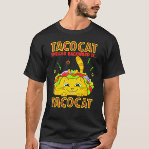 Camiseta Tacocat Costume Engraçado Tacos De Gatinho De Gato
