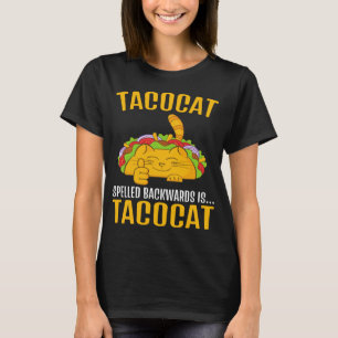 Camiseta Tacocat Escrito ao Contrário é Tacocat,