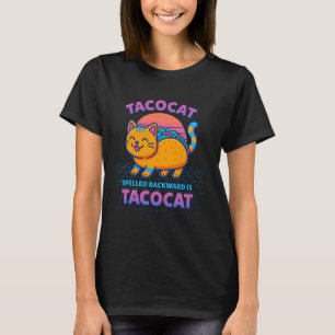 Camiseta Tacocat Escrito ao Contrário É Tacocat Amante de T