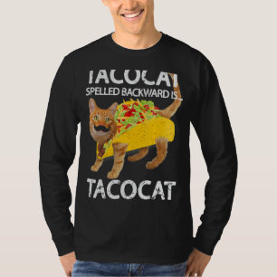 Camiseta Tacocat Funny Cat Taco Teto Tacos Gatinho Tacos