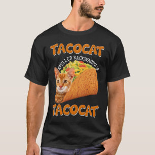 Camiseta Tacocat ortografado para trás é Tacocat