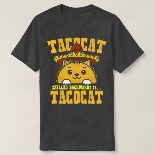 Camiseta Tacocat para trás (Frente do Design)