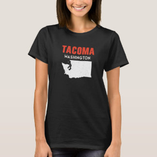 Camiseta Tacoma Washington USA State America Travel Washing