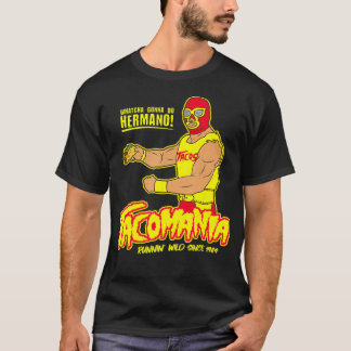 Camiseta Tacomania Funny Taco Luta Luchador