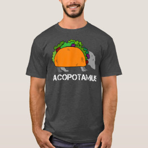 Camiseta Tacopotamus Taco Hippo Hippopotamus Zoo