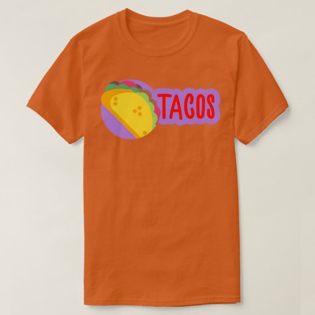 Camiseta tacos (Frente do Design)