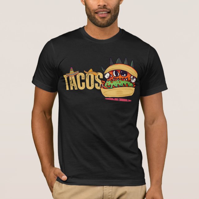 Camiseta Tacos (Frente)