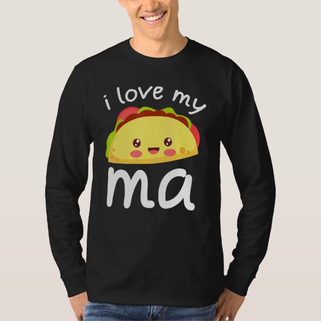 Camiseta Tacos - Adoro Tacos 1 (Frente)