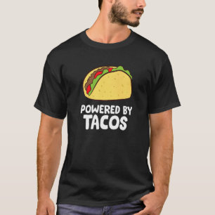 Camiseta Tacos Alimentados Por Tacos Cinco De Mayo, Comida