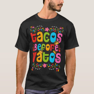 Camiseta Tacos antes da Comida do Dia Anti Valentim de Vato