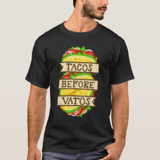 Camiseta Tacos Antes do Dia de os namorados Vatos Taco