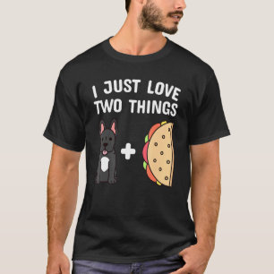 Camiseta Tacos Bulldog Francês Cachorro