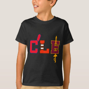 Camiseta Tacos de beisebol de Cleveland Arte Vintage de Ohi