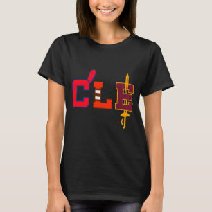 Camiseta Tacos de beisebol de Cleveland Vintage Ohio Cle Re