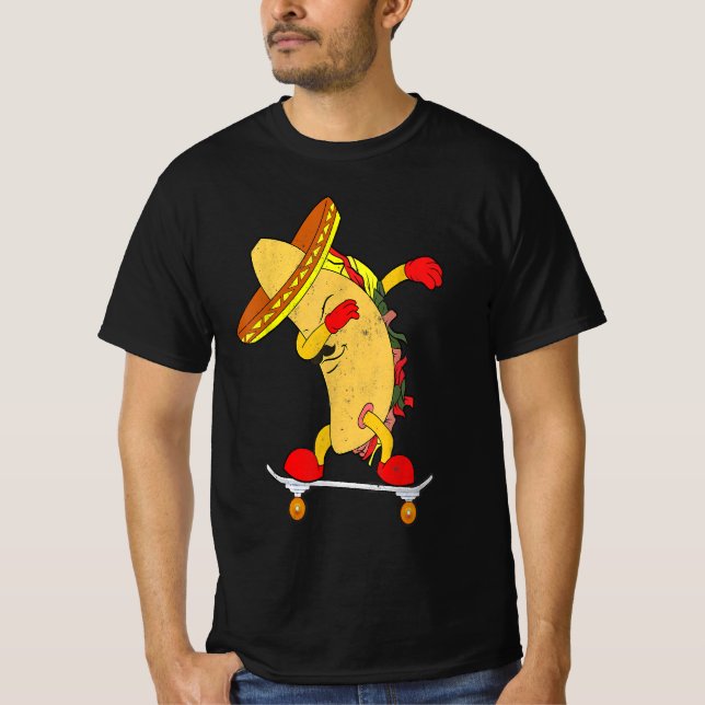 Camiseta Tacos de skate | Presente Para Patinadores (Frente)