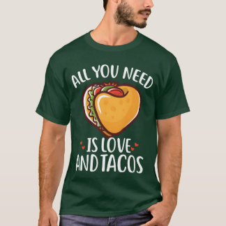 Camiseta Tacos Dia dos Namorados aco são Minha garota do Di