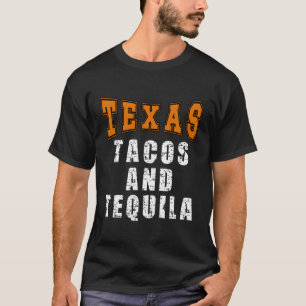 Camiseta Tacos Do Texas E Tequila Para Texanos