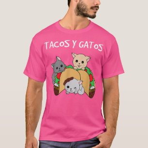 Camiseta Tacos e Gatos Encantados 
