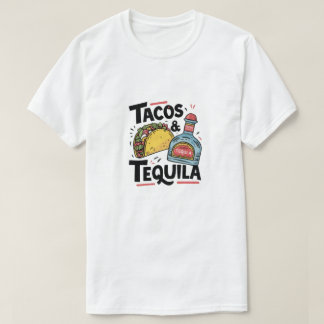 Camiseta Tacos e tequila