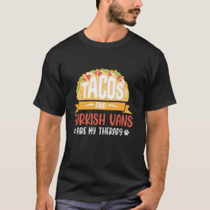 Camiseta TACOS E VANS TURCOS SÃO A MINHA TERAPIA Gato Da