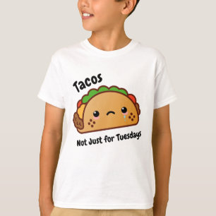 Camiseta Tacos engraçados não são só para terças-feiras