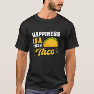Camiseta Tacos México Comida Mexicana Felicidade É Um Tac F