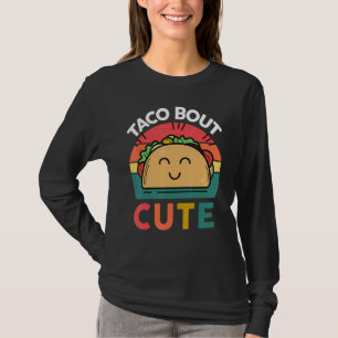 Camiseta Tacos Mulheres Taco Sobre Cute Crianças Bebê Mexi