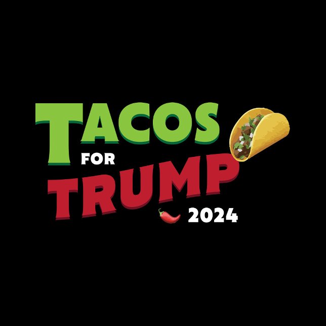 Camiseta Tacos Para Trump 2024 — TTI OFICIAL (Criador carregado)