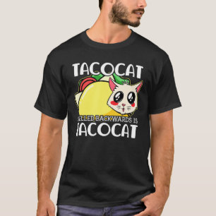 Camiseta Tacos Tacocat Spelting Para Comidas Mexicanas Feli