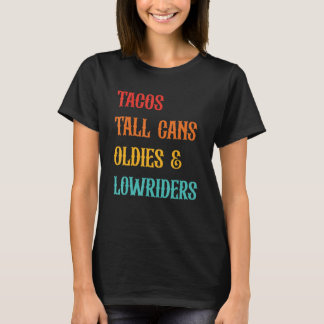 Camiseta Tacos Tall Cans Oldies & Lowiders Roupa