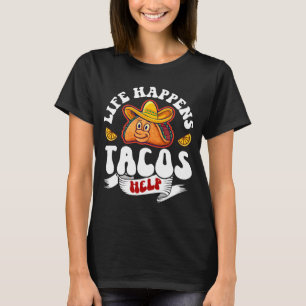 Camiseta Tacos tipografia design vetorial taco gráfico veto