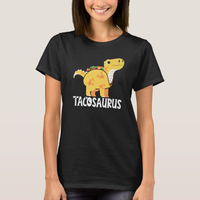 Camiseta Tacosaurus Cinco de Mayo Mexican Taco Dino TRex Bo (Frente)