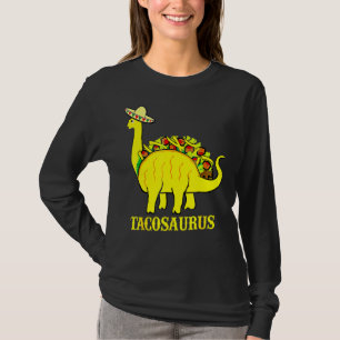 Camiseta Tacosaurus Cinco De Mayo Taco Dinossaur 5