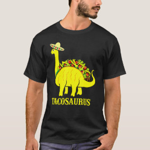 Camiseta Tacosaurus Cinco De Mayo Taco Dinossauro 4
