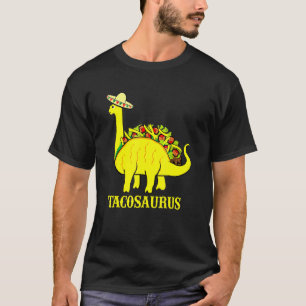 Camiseta Tacosaurus Cinco De Mayo Taco Dinossauro 4