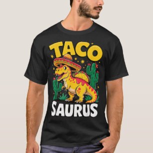 Camiseta Tacosaurus t-rex taco dinossauro