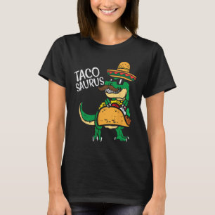 Camiseta Tacosaurus Taco Dino Trex Cinco De Mayo Kids Toddl