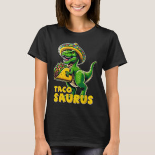 Camiseta Tacosaurus Taco Dinosaur T Rex Dino Cinco De Mayo